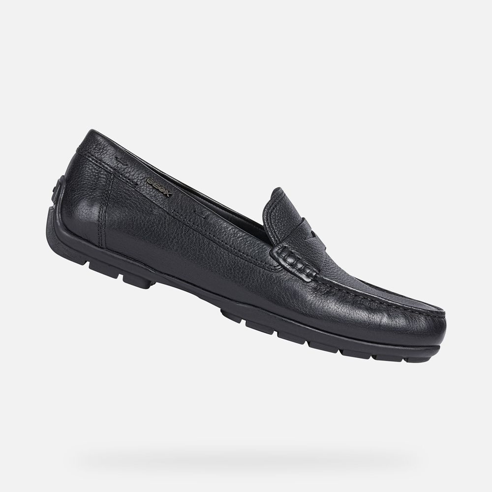 Geox Loafers Black Moner 2Fit - Geox Mens Shoes - NQXKGS370